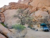 Lekker rustig op de Spitzkoppe campsite