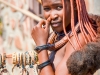 Himba vrouw