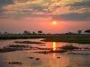 Zonsondergang tijdens de boottocht